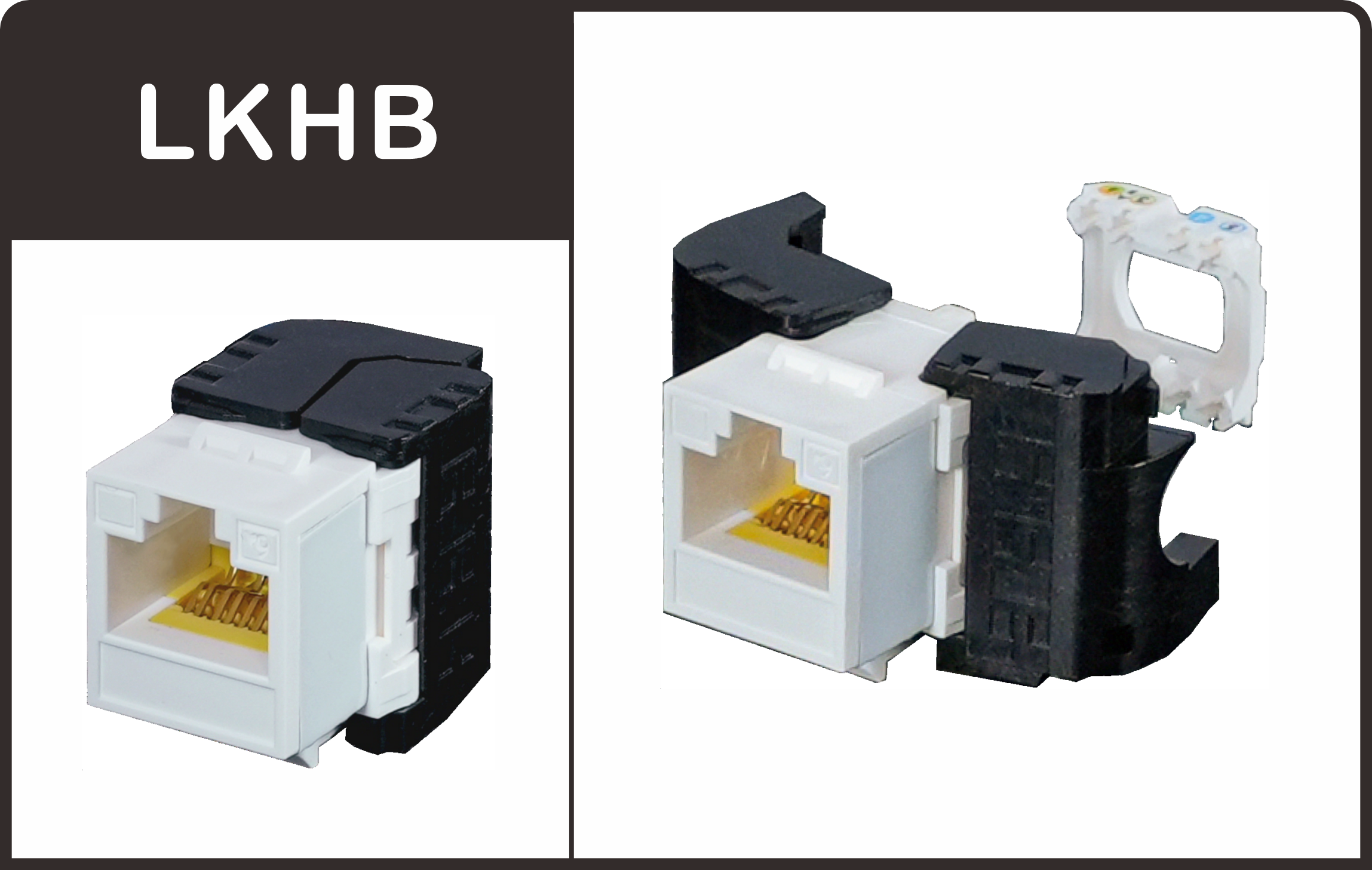 Toolless - LKHB Series Keystone Jack